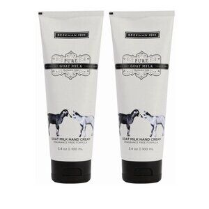 Set of 2 Beekman 1802 Hand Cream in Pure 3.4 ounce size